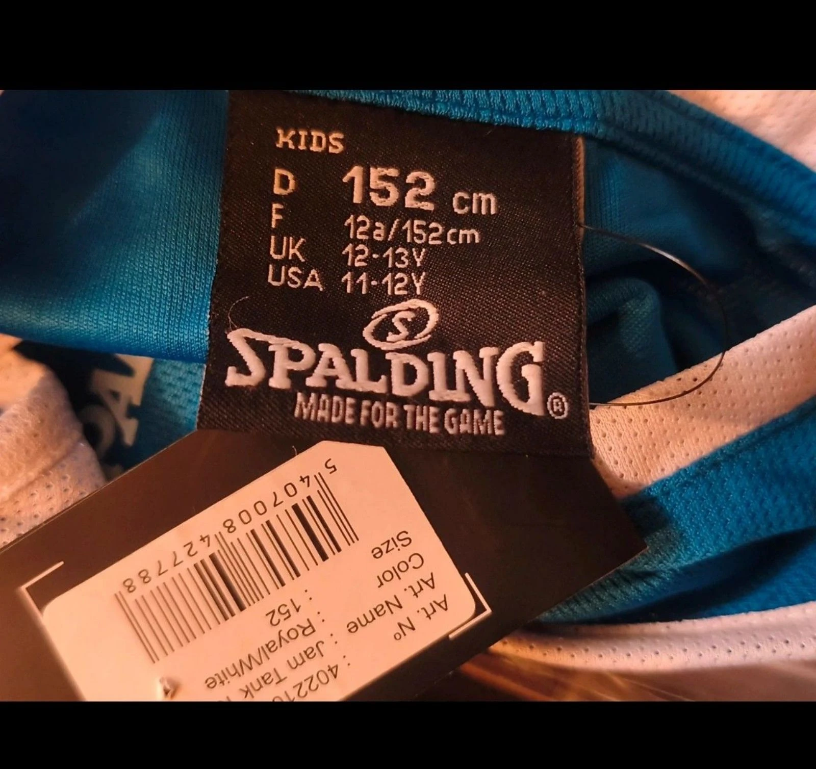 Camiseta Baloncesto Spalding Kids (Talla 152 cm / 11-13 años) – photo 11